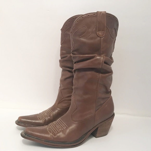 Steve Madden • Women’s Sloch Sadddle Cowboy Boot - Picture 3 of 8